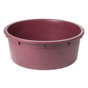 Bac de 150 litres diam. 88 x h. 32 cm – couleur bordeaux